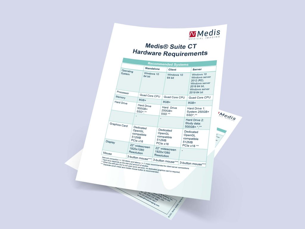 Medis Suite CT Hardware Requirements image for website